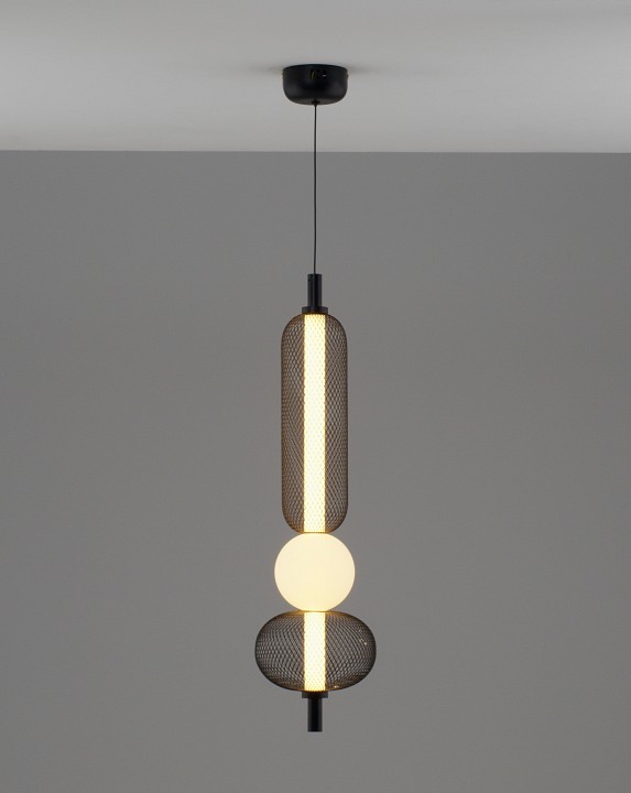 Подвесной светильник moderli lattice v11252-pl