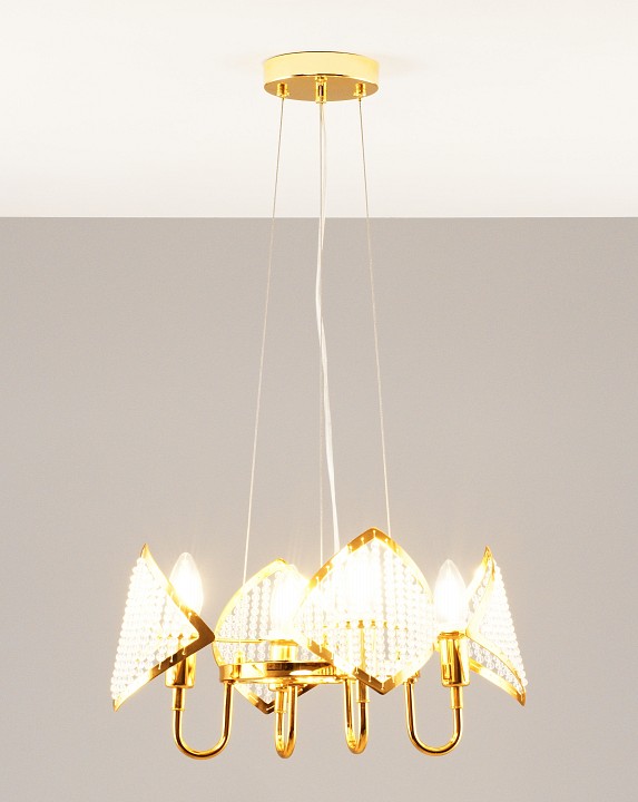 Подвесная люстра moderli shade v8050-4p