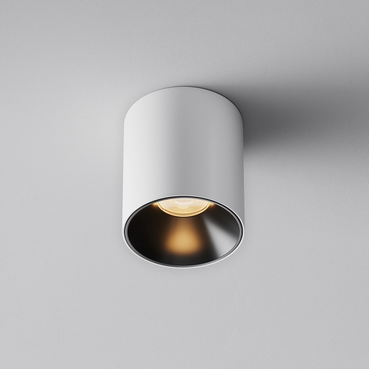 Накладной светильник maytoni technical alfa led c064cl-5w2.7k-rd-wb