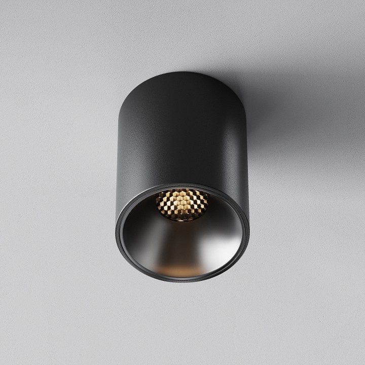 Накладной светильник maytoni technical alfa led c064cl-8w3k-rd-b