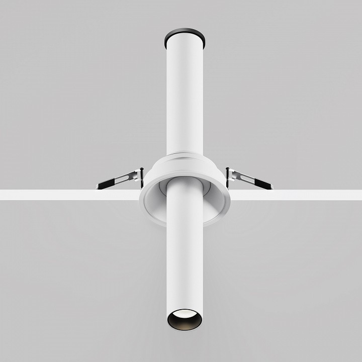 Встраиваемый светильник maytoni technical focus t c140rs-l300-7w4k-w