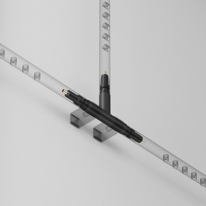 Соединитель t-образный для модульных светильников maytoni technical accessories for system axity ca007tc-b