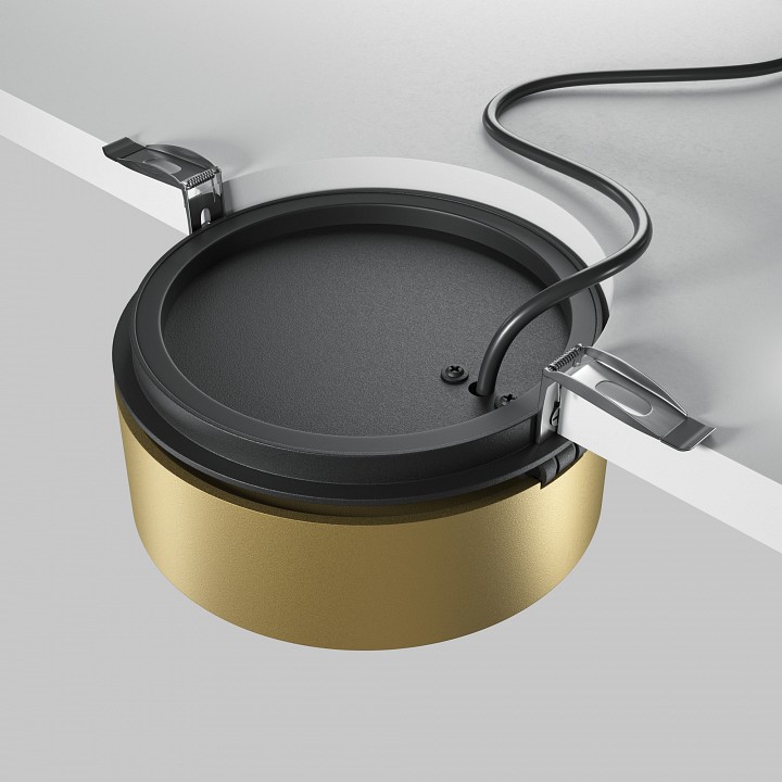 Встраиваемый светильник maytoni technical onda dl024-18w4k-bmg