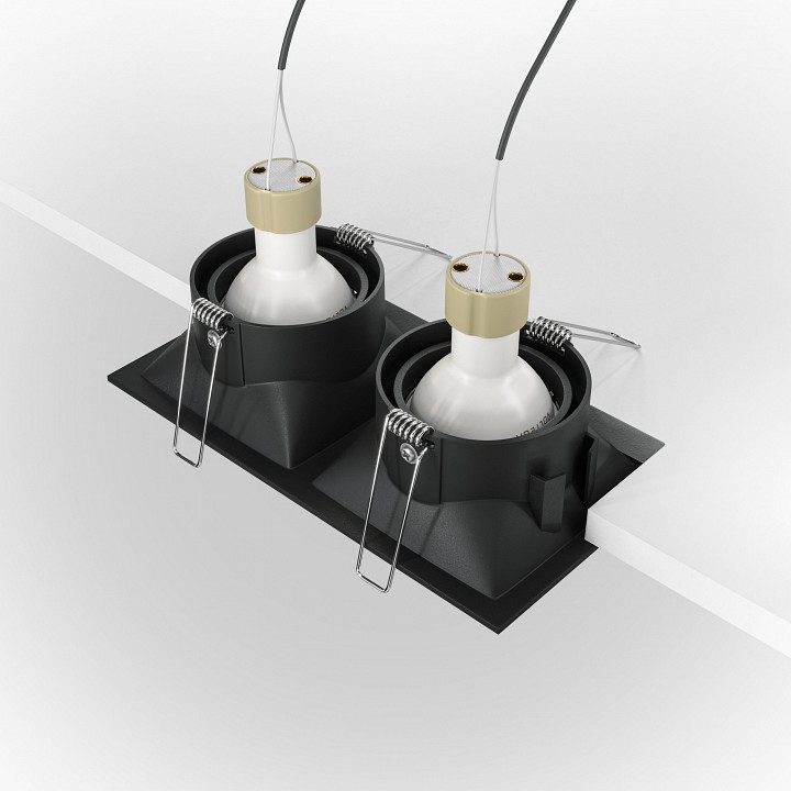 Встраиваемый светильник maytoni technical dot dl029-2-02b