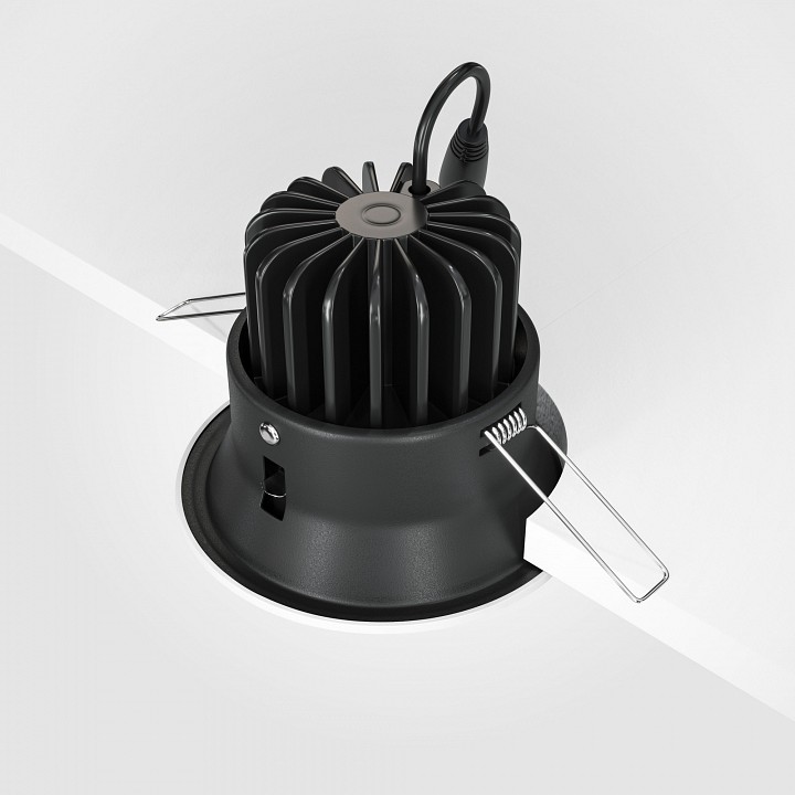 Встраиваемый светильник maytoni technical yin dl031-2-l12w