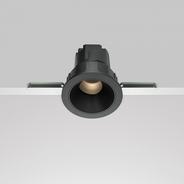 Встраиваемый светильник maytoni technical wise dl057-7w3k-b