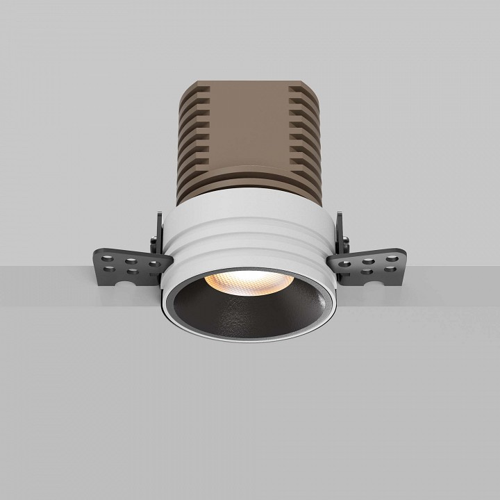 Встраиваемый светильник maytoni technical mini dl059-7w4k-trs-b