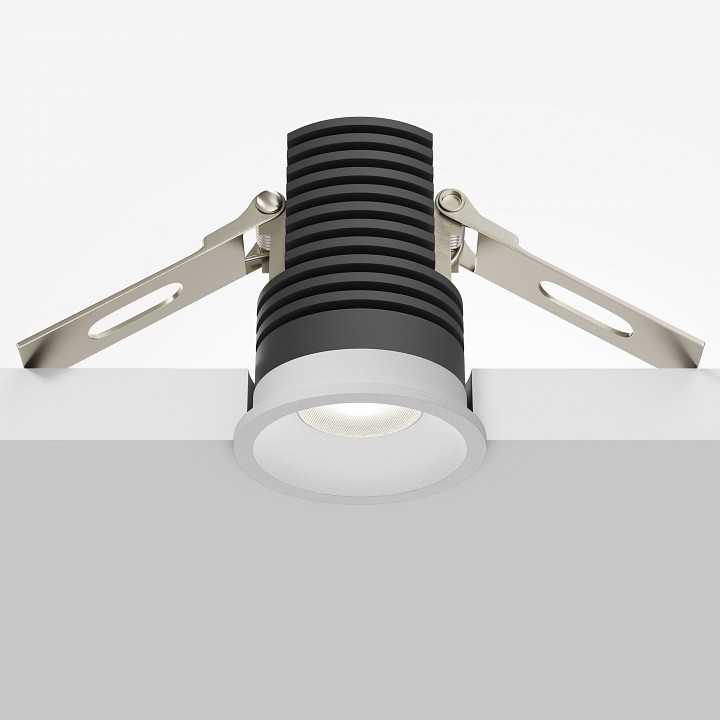 Встраиваемый светильник maytoni technical mini dl059-7w4k-w