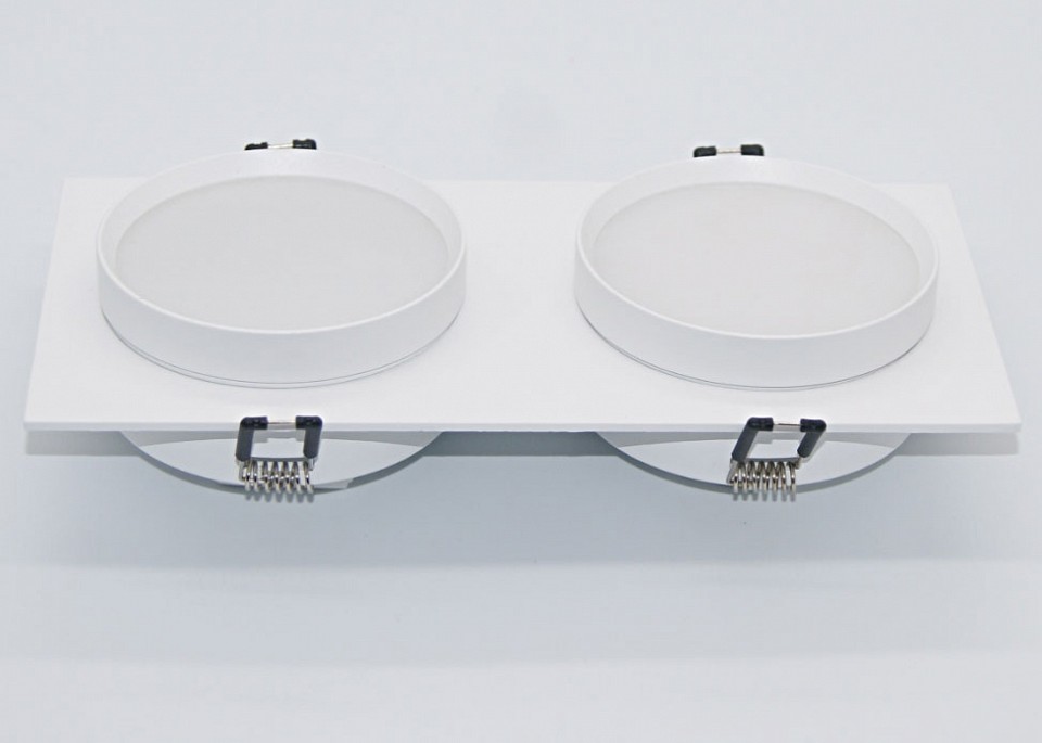 Встраиваемый светильник maytoni technical hoop dl086-02-gx53-sq-w