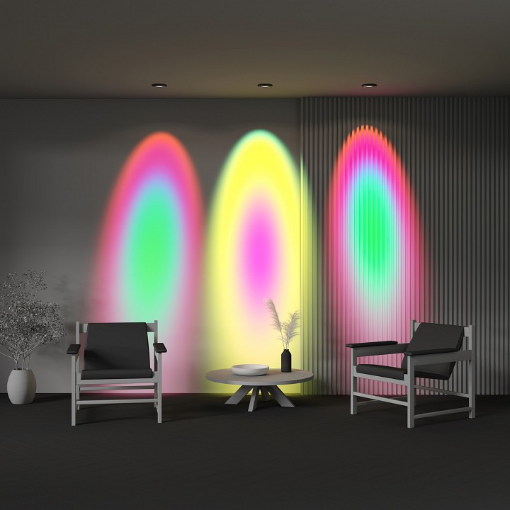 Встраиваемый светильник maytoni technical lens dl105-12w3k-b