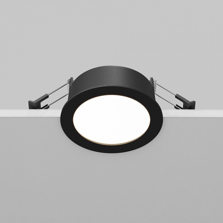 Встраиваемый светильник maytoni technical orb dl130-gx53-b