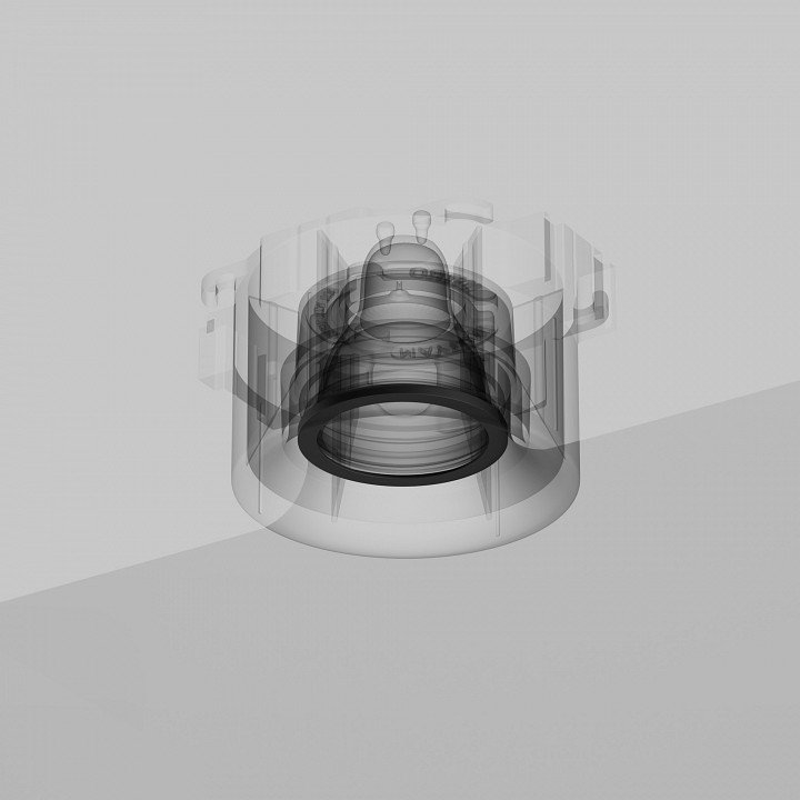 Кольцо декоративное maytoni technical  dla110-b