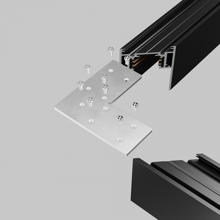 Крепление для трека maytoni technical accessories for tracks gravity tra010cl-21