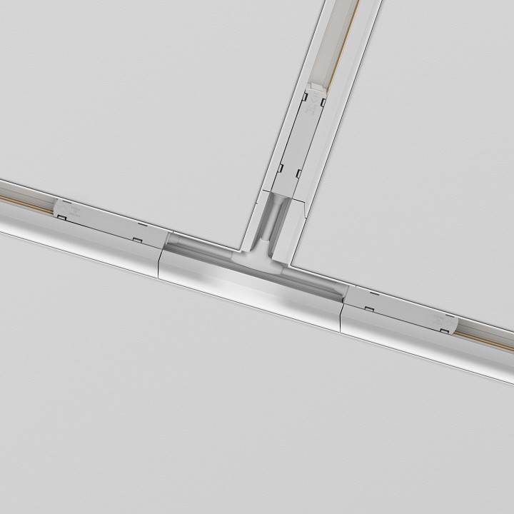 Соединитель t-образный для треков накладных maytoni technical accessories for tracks gravity tra010ct-42w