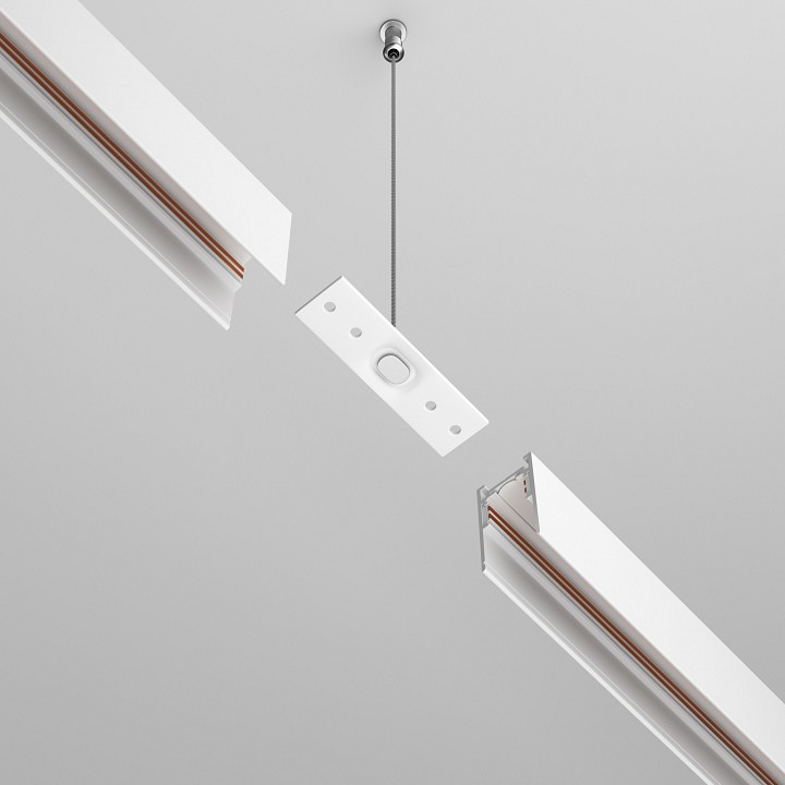 Крепление для трека maytoni technical accessories for tracks exility tra034c-21w