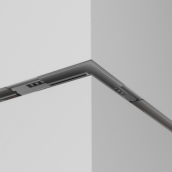 Соединитель угловой l-образный для треков встраиваемых maytoni technical accessories for tracks exility tra034co-42.12b