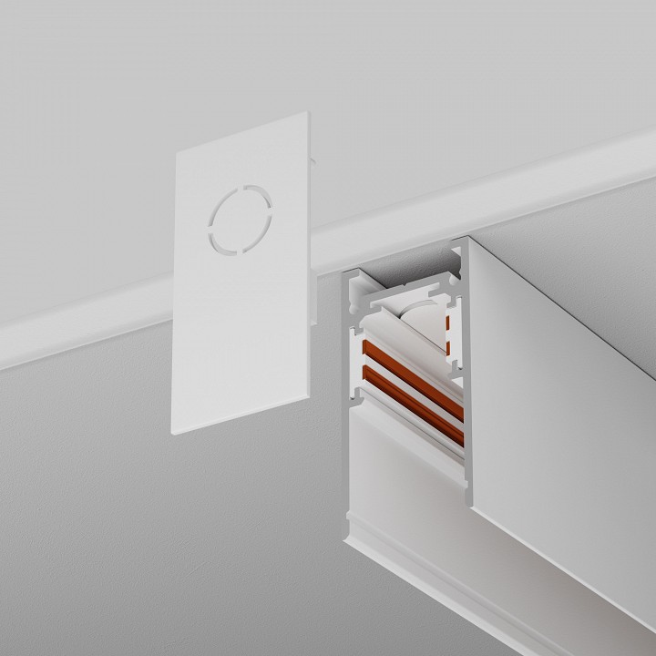 Заглушка для трека maytoni technical accessories for tracks exility tra034ec-41w