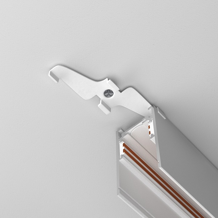 Крепление для трека maytoni technical accessories for tracks exility tra034hs-21w