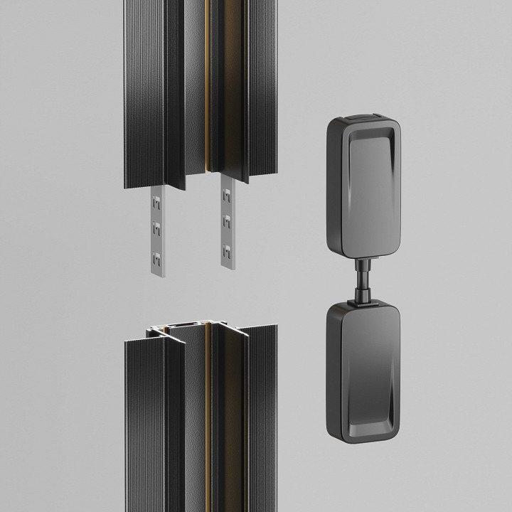 Соединитель гибкий для треков maytoni technical accessories for tracks radity tra084c-b-12