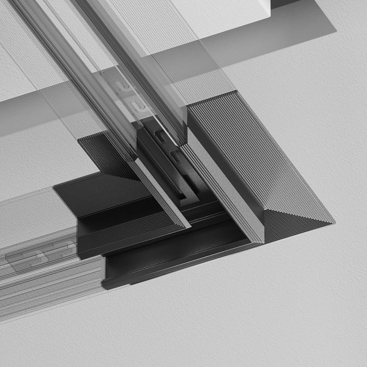 Соединитель угловой внутренний для треков maytoni technical  tra239cls-42.12b