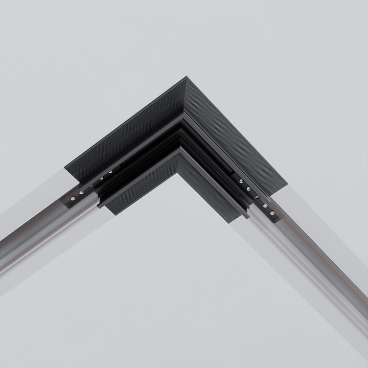 Соединитель угловой l-образный для треков встраиваемых maytoni technical accessories for tracks exility tram034cl-42b