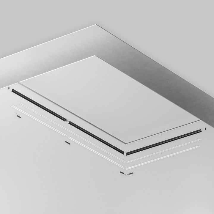 Трек встраиваемый maytoni technical busbar trunkings exility trx034ls-222b