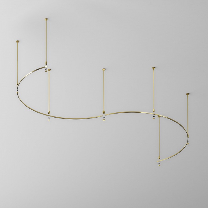 Трек накладной maytoni technical busbar trunkings flarity trx154-2sr-d1800-bs