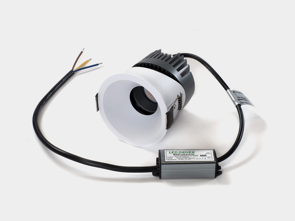 Встраиваемый светильник swg rc rc-d84-12-wh-nw65