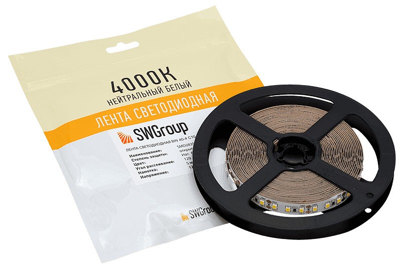 Лента светодиодная swg swg2120 swg2120-12-12-nw