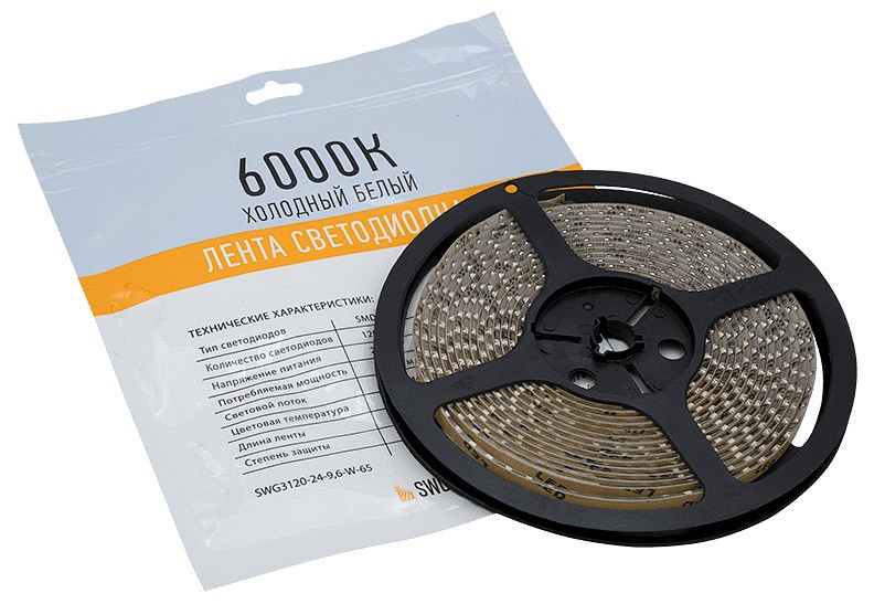 Лента светодиодная swg swg3120 swg3120-24-9.6-w-65