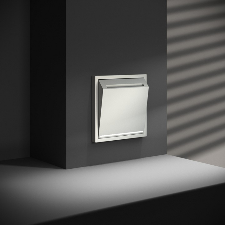 Электронный карточный выключатель без рамки voltum s70 vls010705