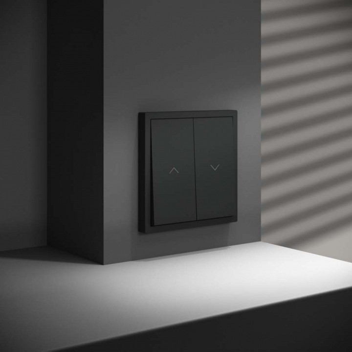 Выключатель для жалюзи без рамки voltum s70 vls020708