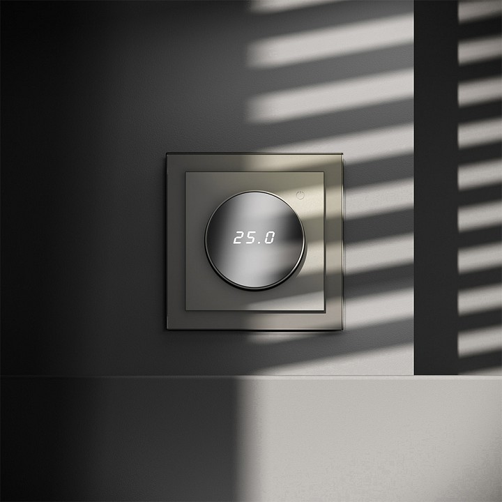 Терморегулятор электромеханический для теплого пола без рамки voltum s70 vls070104