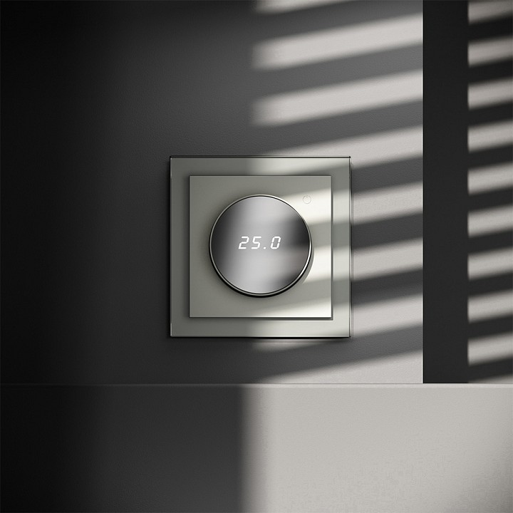 Терморегулятор электромеханический для теплого пола без рамки voltum s70 vls070105