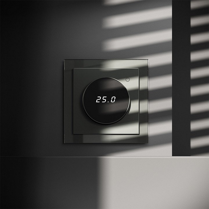 Терморегулятор электромеханический для теплого пола без рамки voltum s70 vls070106