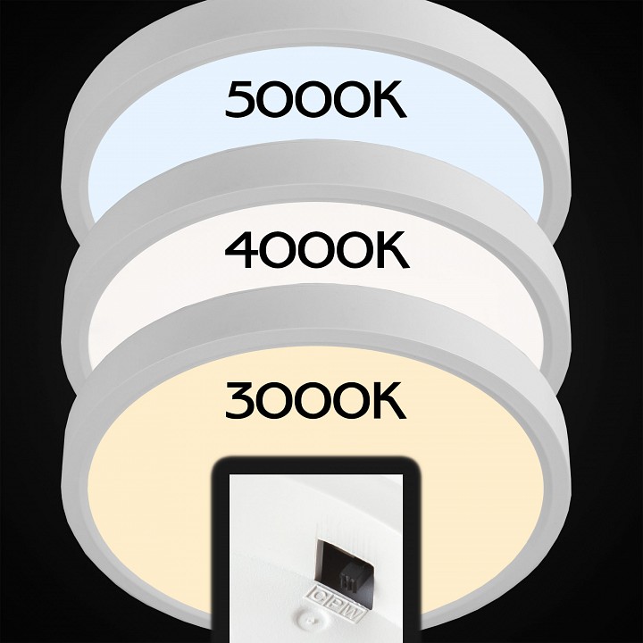 Накладной светильник citilux бейсик cl738180v
