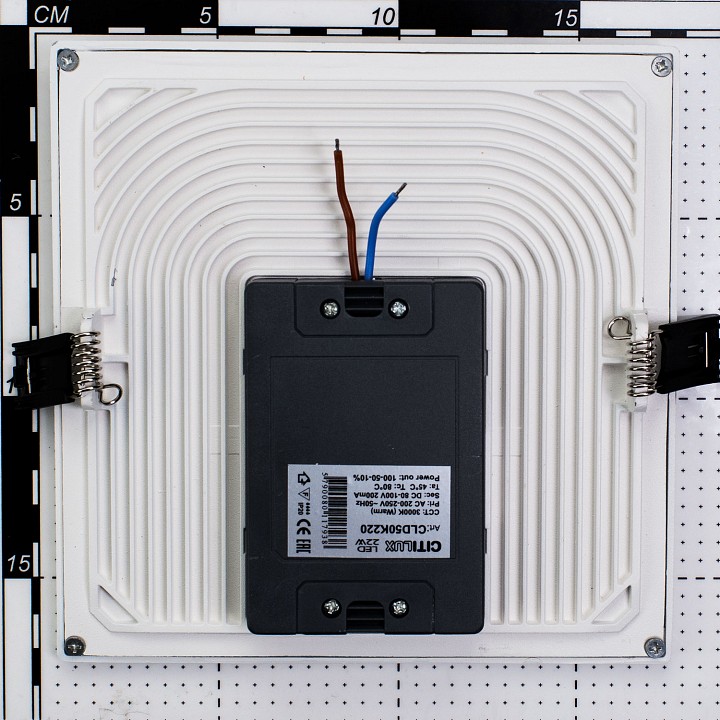 Встраиваемый светильник citilux омега cld50k220n