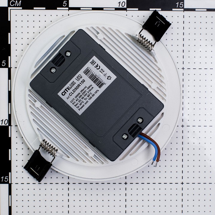Встраиваемый светильник citilux омега cld50r150
