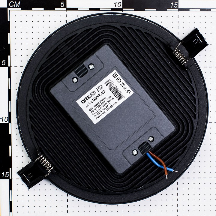 Встраиваемый светильник citilux омега cld50r222