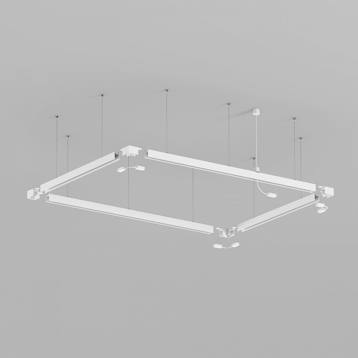 Токопровод концевой denkirs smart base tr2124-wh