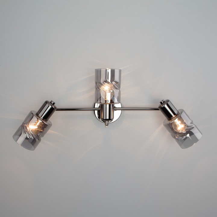 Бра eurosvet ansa 20120/3 чёрный жемчуг