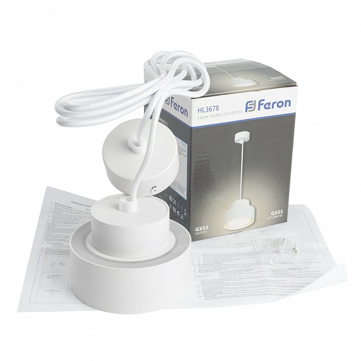 Подвесной светильник feron hl3678 48410