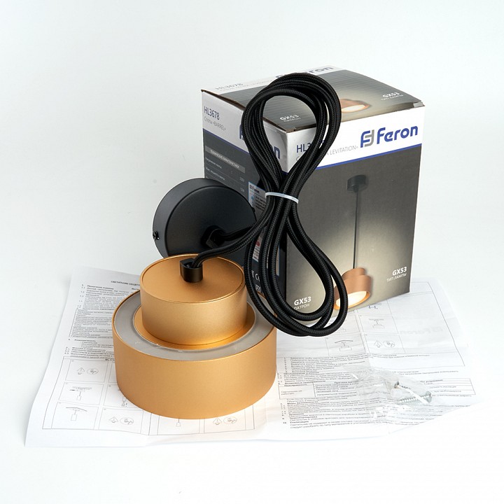 Подвесной светильник feron hl3678 48411