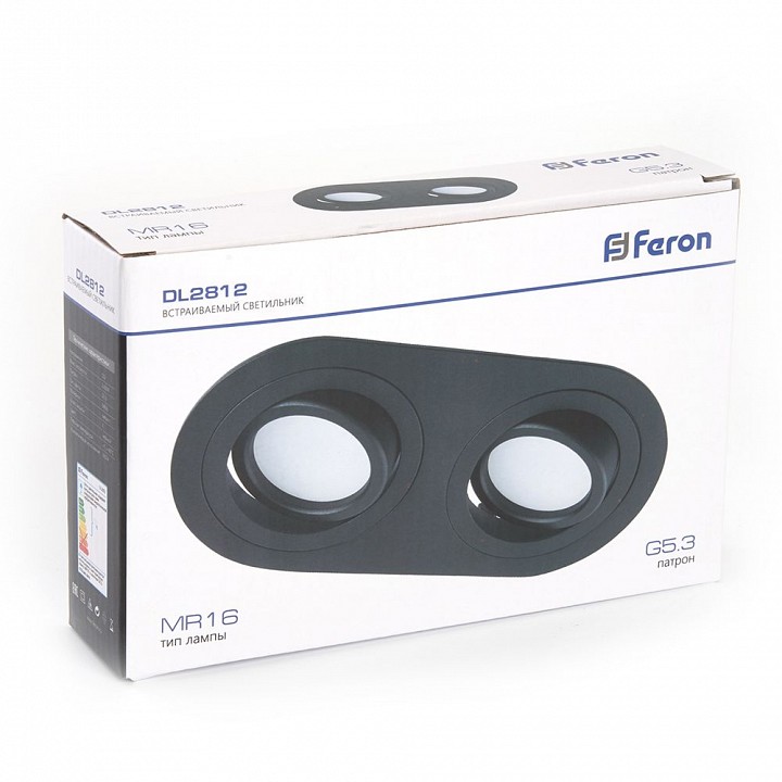 Встраиваемый светильник feron dl2812 48459
