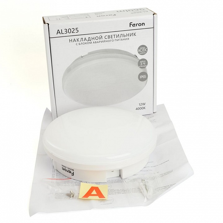 Накладной светильник feron al3025 48985