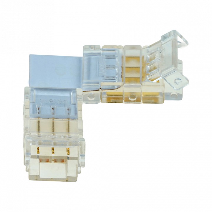 Соединитель лент угловой жесткий feron  52003