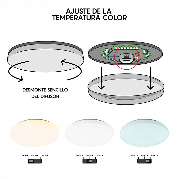 Накладной светильник mantra zero 8695