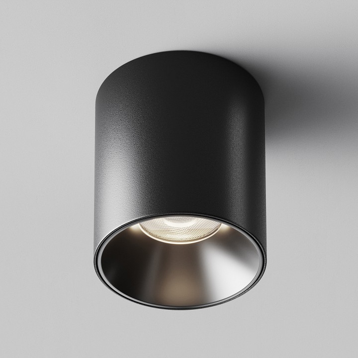 Накладной светильник maytoni technical alfa led c064cl-12w4k-rd-b