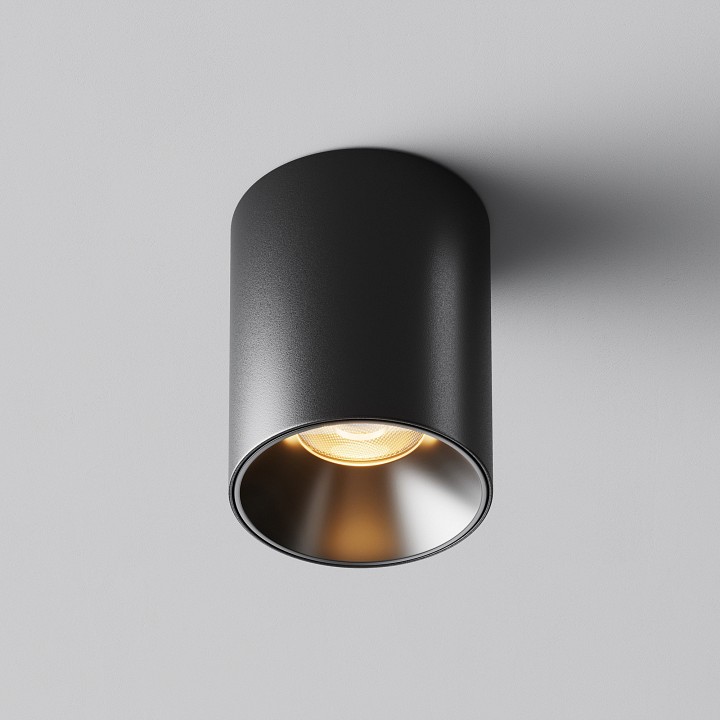 Накладной светильник maytoni technical alfa led c064cl-8w2.7k-rd-b