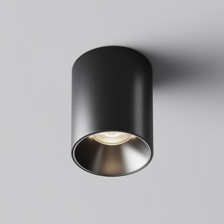 Накладной светильник maytoni technical alfa led c064cl-8w4k-rd-b